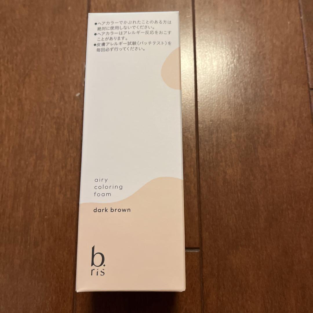b. ris エアリーカラーリングフォーム ダークブラウン 80g