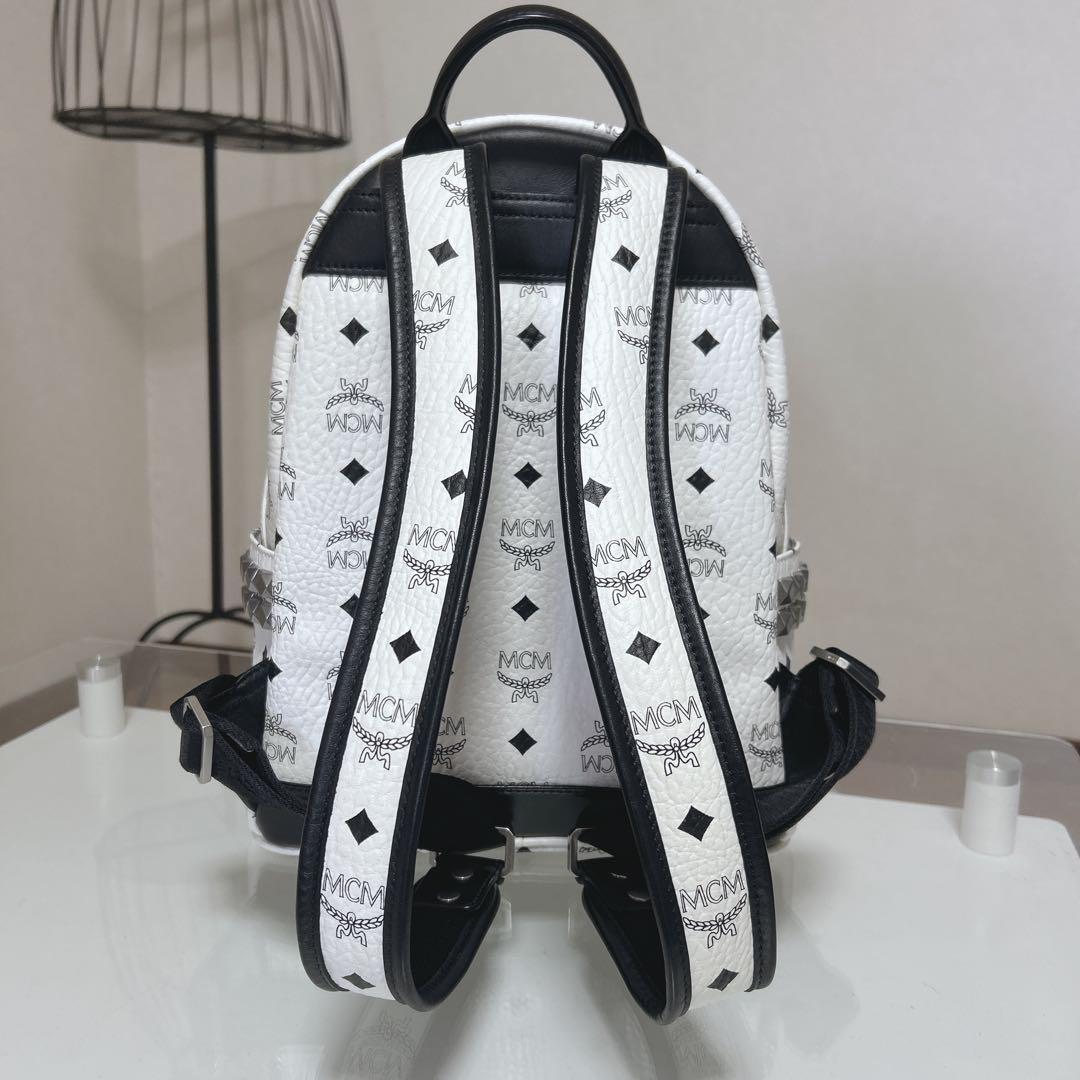最終値下げ MCM リュック Sサイズ ホワイト 最終値下げ MCM リュック Sサイズ ホワイト