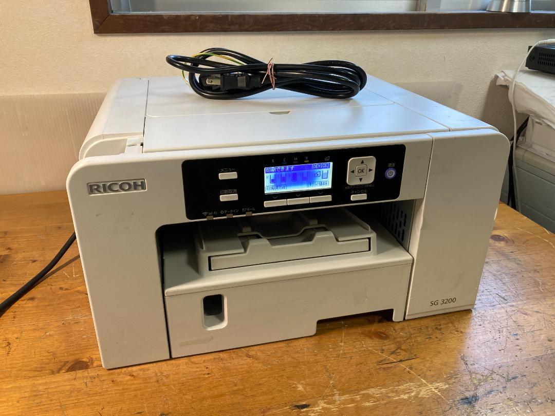 RICOH リコー A4 カラー ジェルジェット プリンター SG3200