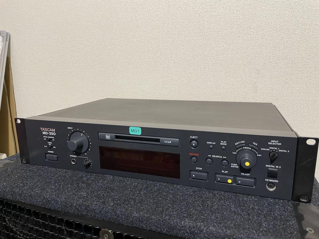 MD-350 | MDレコーダー | TASCAM (日本)