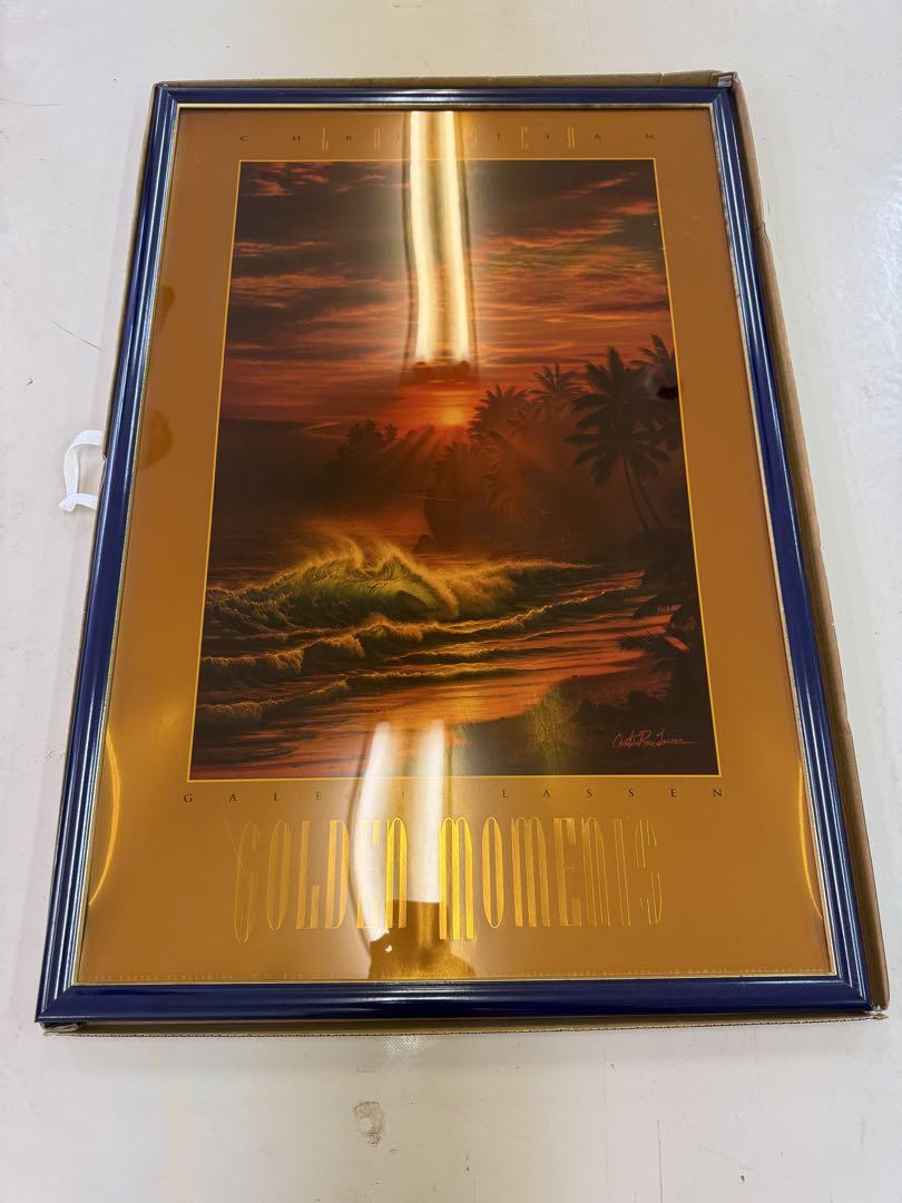 大型アートポスター　LASSEN ラッセン　ポスター　夕焼け　海
