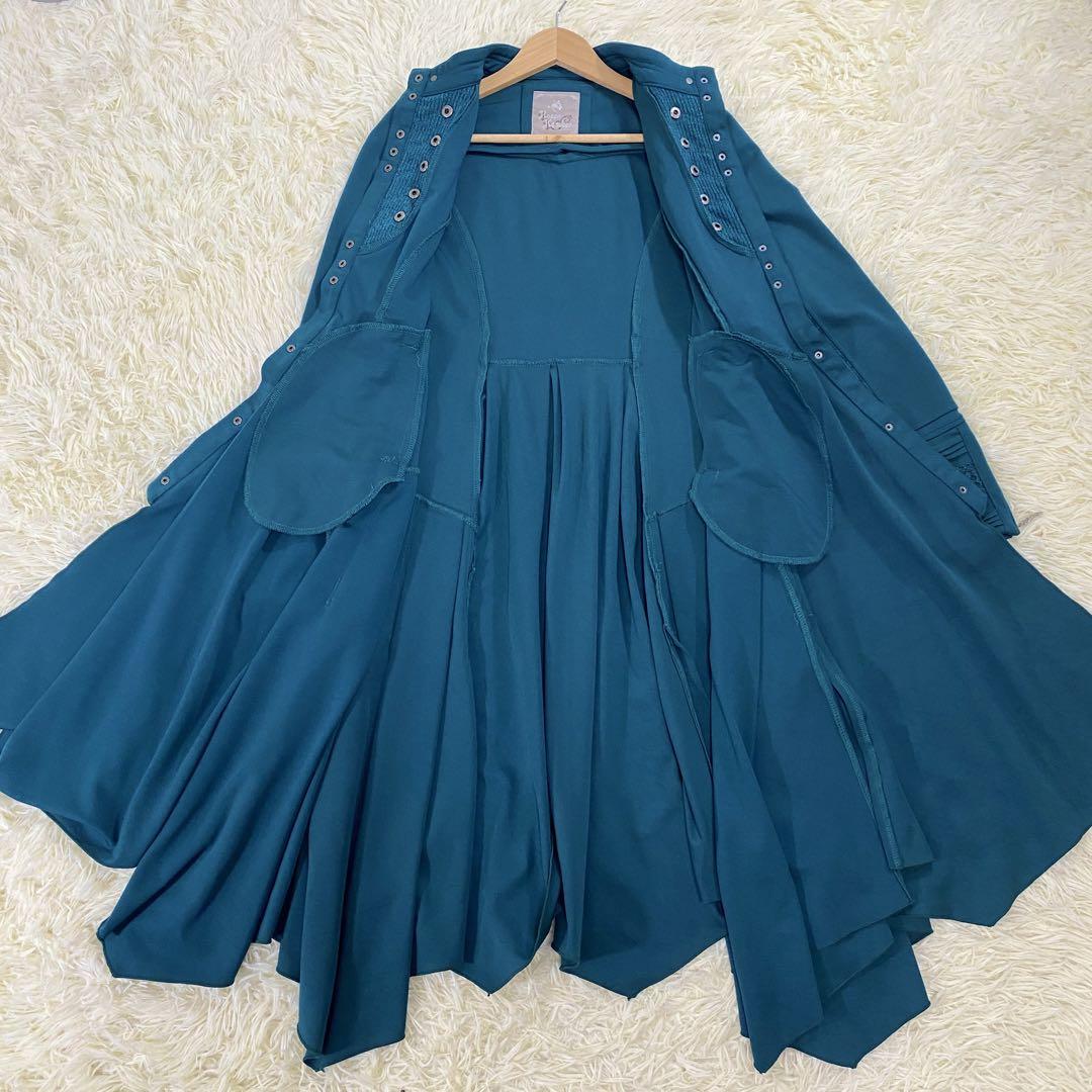 美品 ローゼンカヴァリエ ワンピース ナポレオン コート ロング フレア 画像2