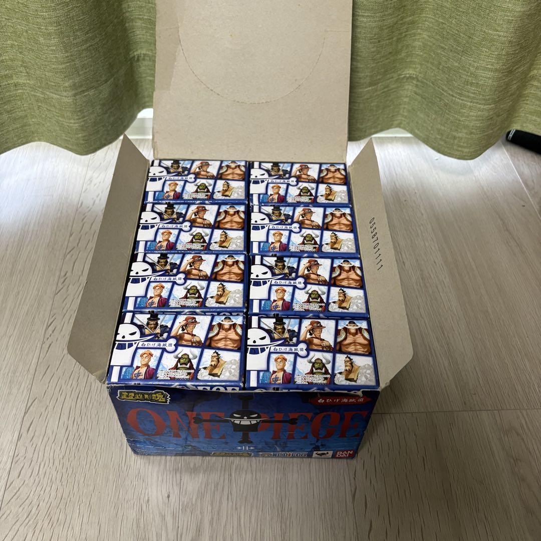 超造形魂 ワンピース 白ひげ海賊団 全6種 計8点 1BOX セット フィギュア