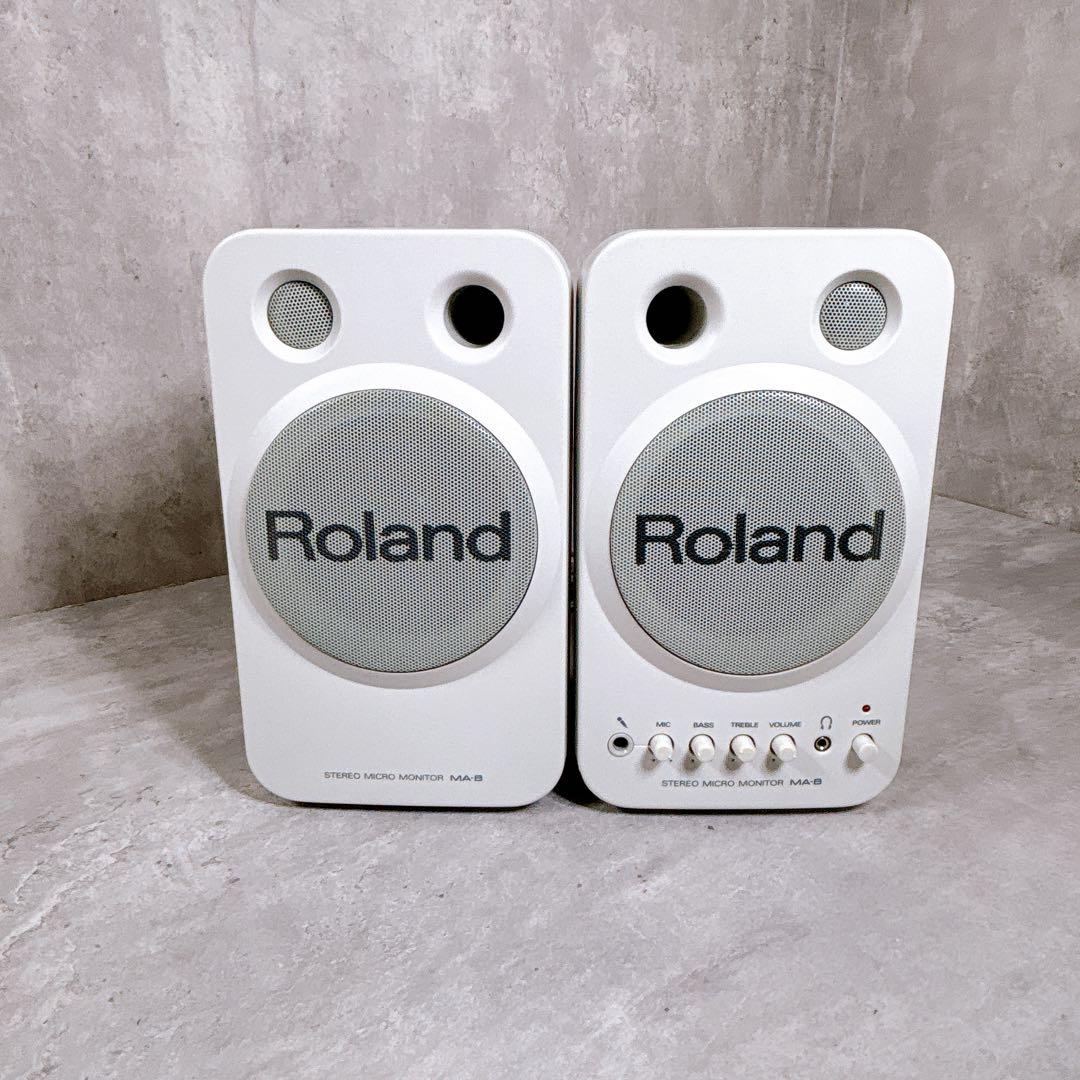 Roland ステレオ マイクロ モニター MA-8 音響 スピーカー