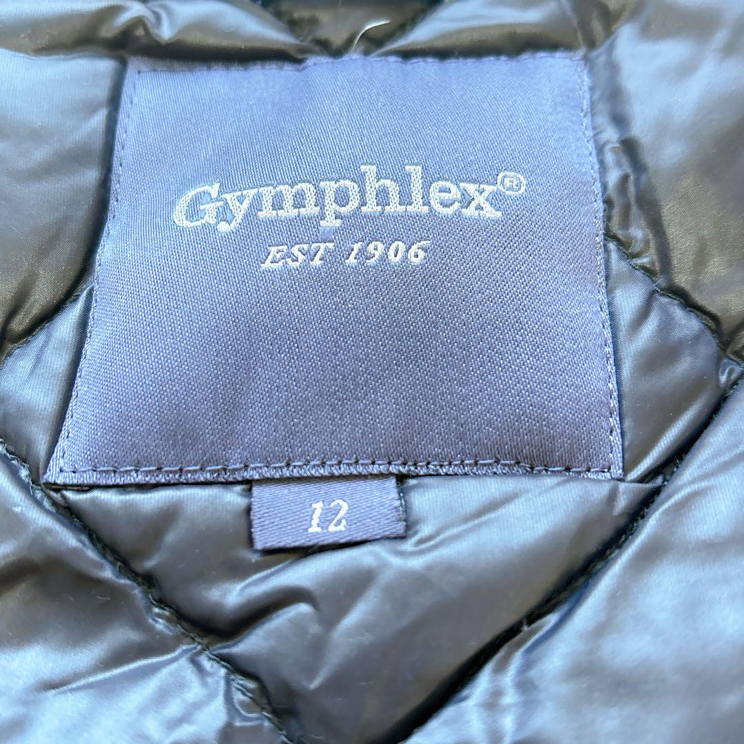 【美品】gymphlex ジムフレックス　ハンドキルトダウンベスト　L