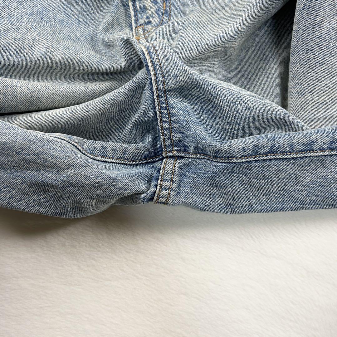 b1213【CLANE】J/W WIDE DENIM PANTS　デニム　ワイド