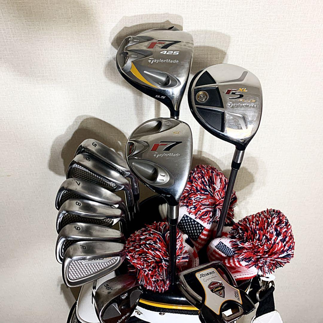 超人気メーカー!初心者向けメンズゴルフクラブセット!テーラーメイド