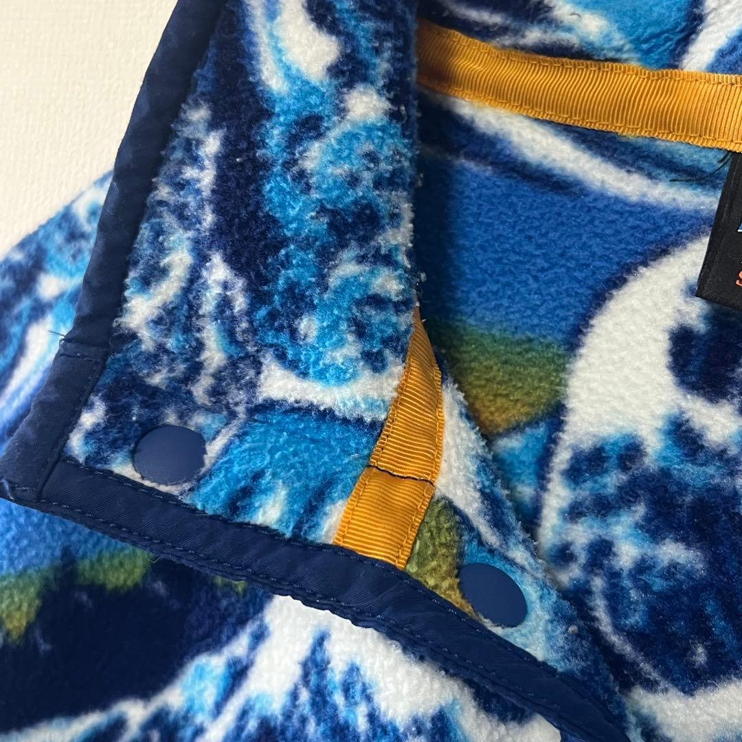 patagonia パタゴニア スナップT フリース 北斎 波柄 サイズS patagonia パタゴニア スナップT フリース 北斎 波柄 サイズS