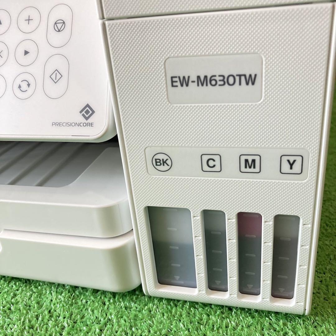 EPSON EW-M630TW インクジェットプリンターエコタンク総印刷348枚