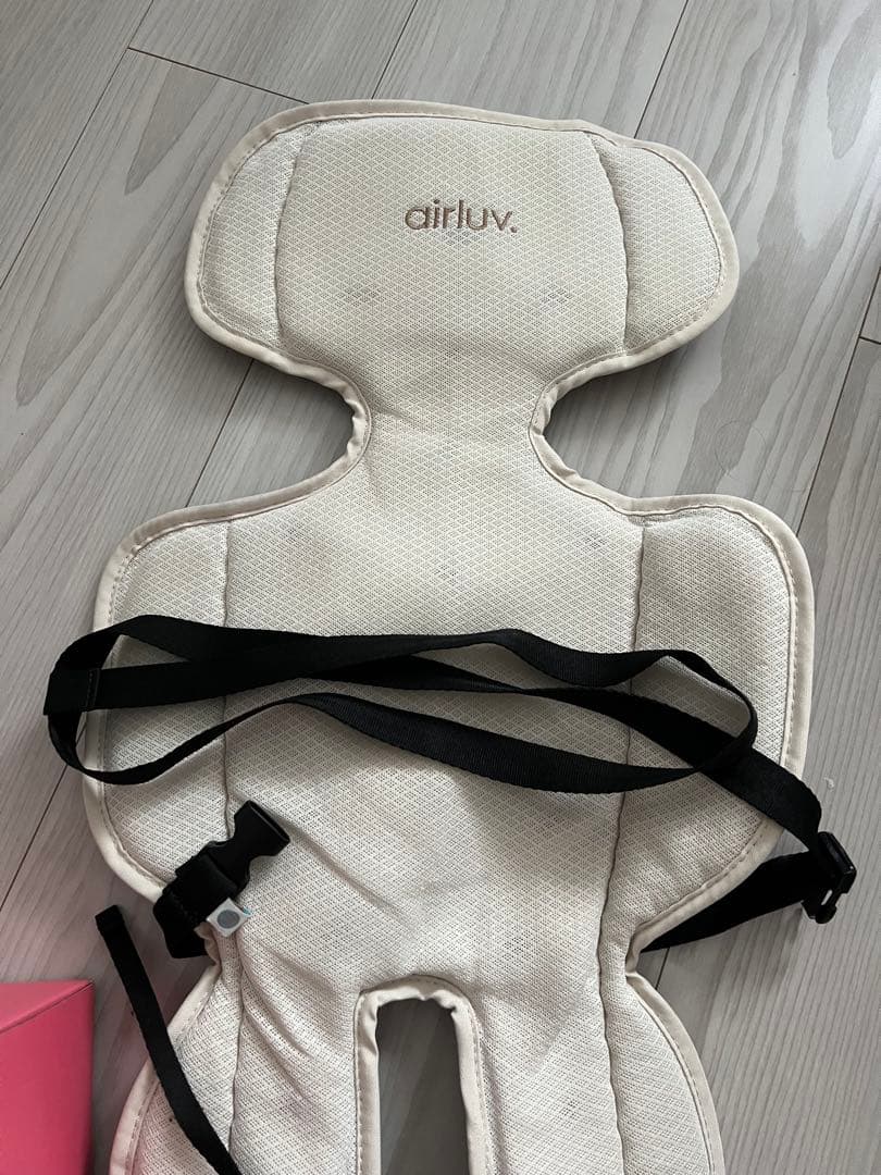 エアラブ4 (airluv4) ロリポップ ファン付ベビーカーシート オーツラテ エアラブ4 (airluv4) ロリポップ ファン付ベビーカーシート オーツラテ