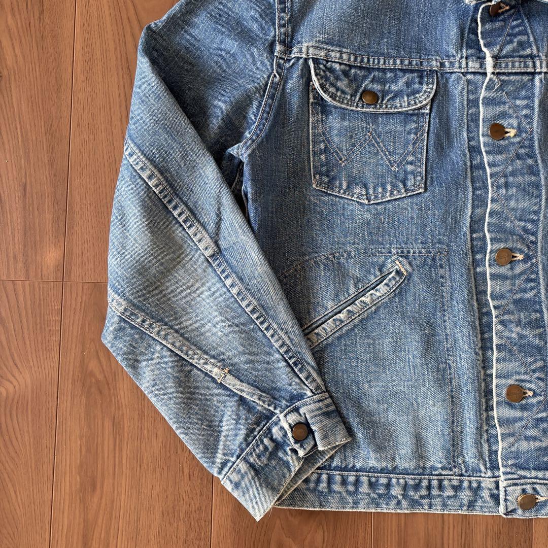 24MJ 縦ベル ◎ 60s wrangler ラングラー デニムジャケット