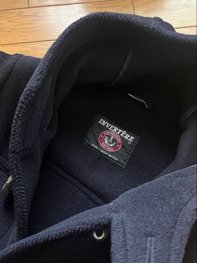 インバーティア ダッフルコート ヘリンボーン ムーアブルック 英国製