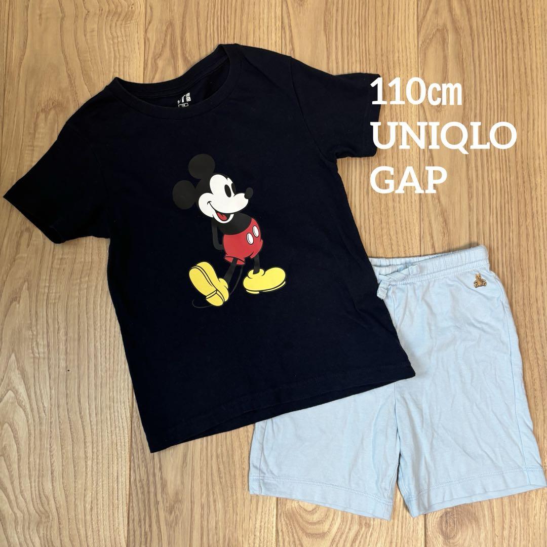 110㎝ UNIQLO GAP 2枚セット ディズニー ミッキー 画像1