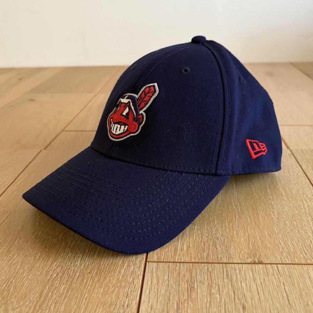 90sニューエラクリーブランド・インディアンス キャップネイビー新品