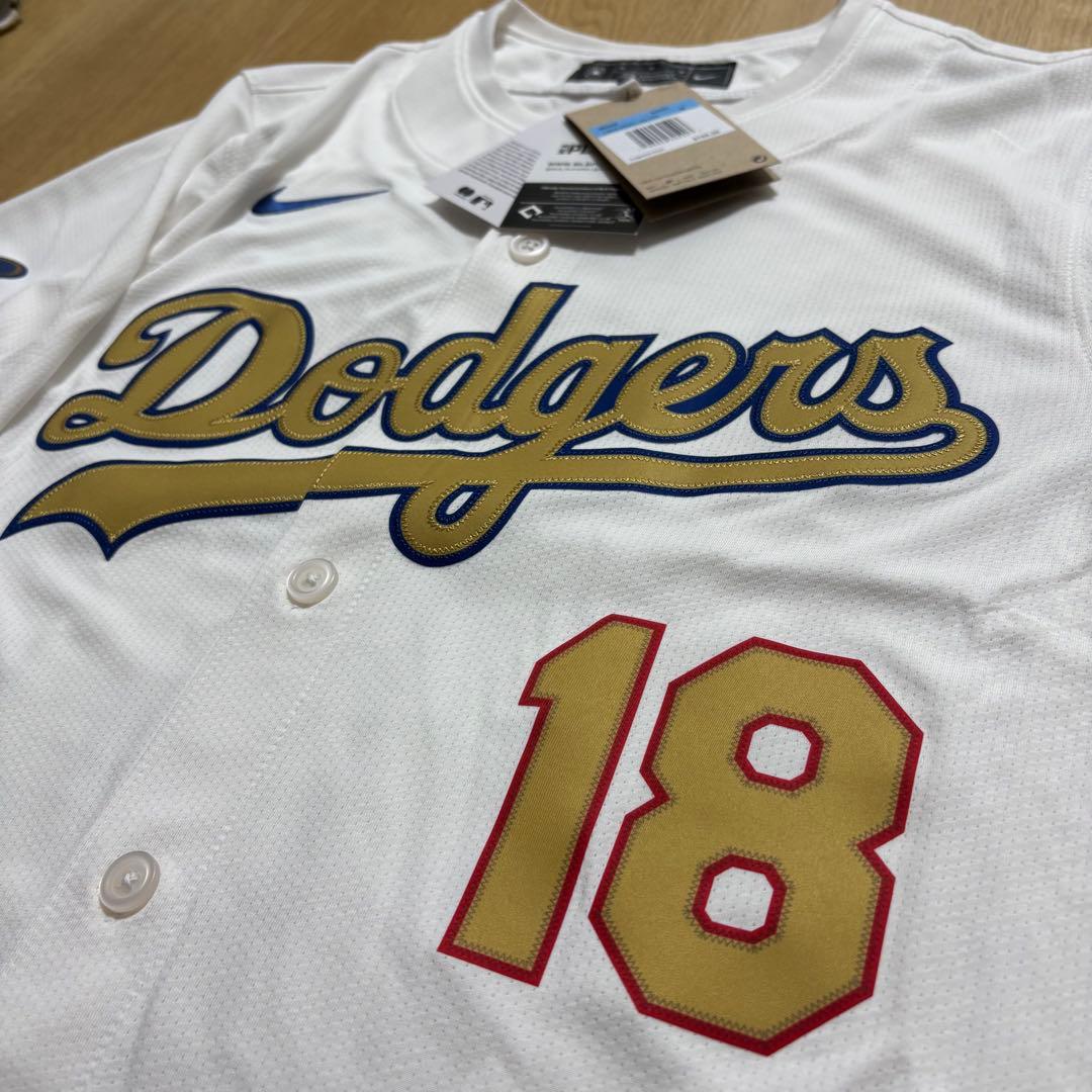 山本 ドジャース ゴールドコレクション リミテッド ジャージ
