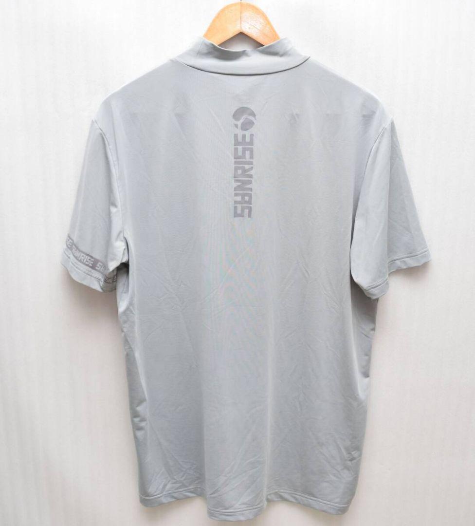 即納！最大半額！ 定価1.4万 ゴルフ sanrise サンライズ モックネック シャツ メンズウェア