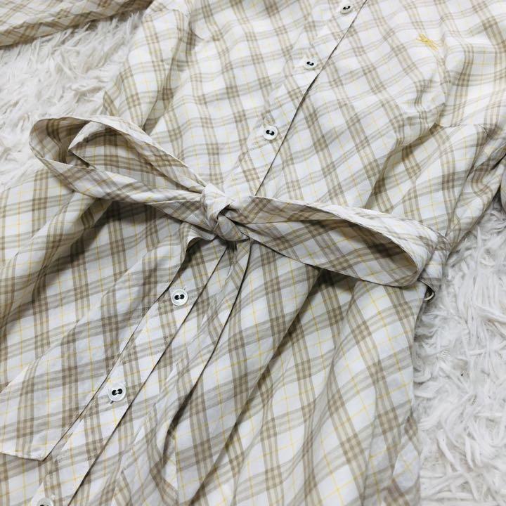おしゃれ人気 美品 ️ BURBERRY シャツワンピース チェック