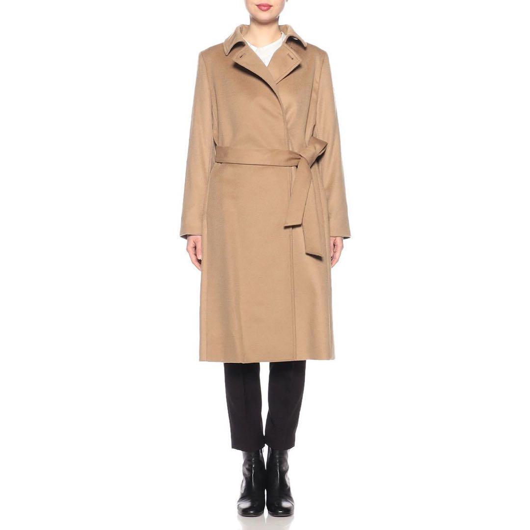 【未使用】MADISON カシミヤ100％コート　BARNEYS NEWYORK カシミヤステンカラーコート（2208343）｜BARNEYS NEW YORK