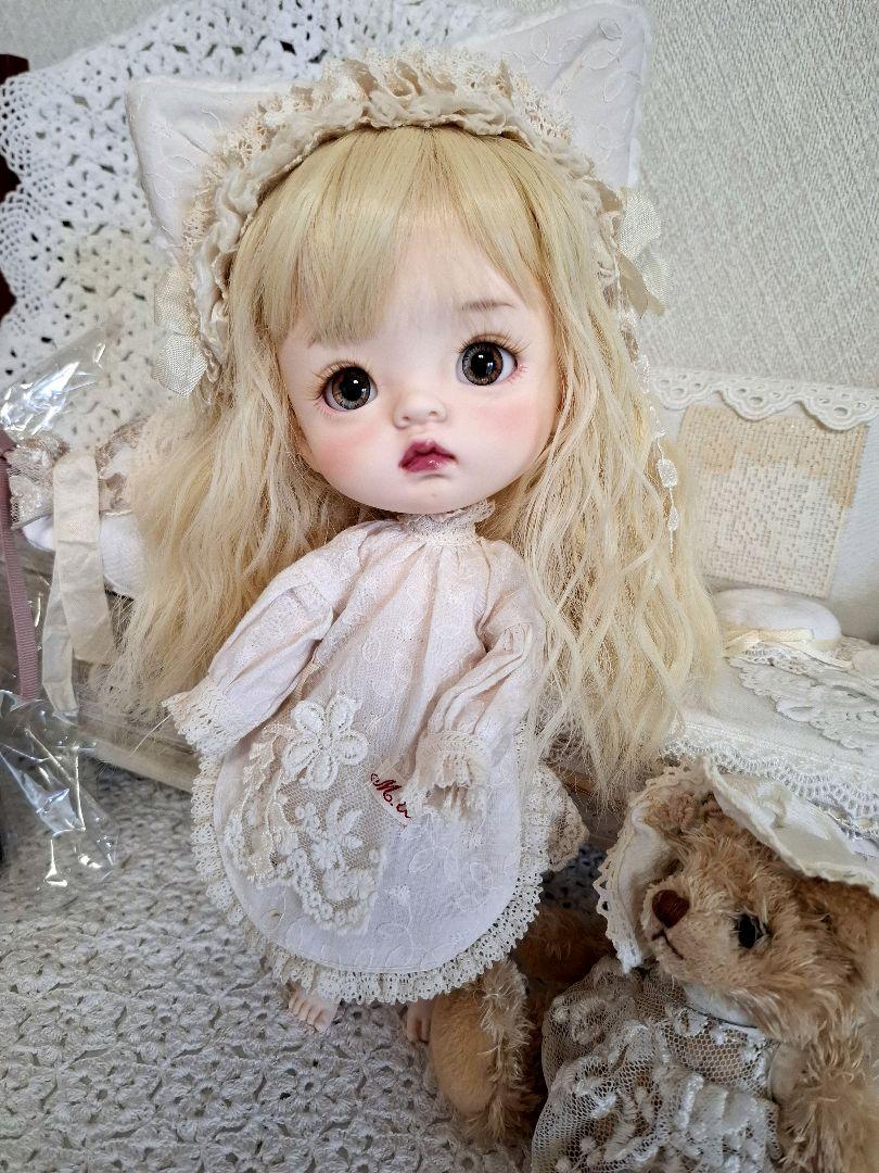 ♥️最終価格qbabyカスタムdauyanbao風dollウイッグ&お洋服付！ 人形