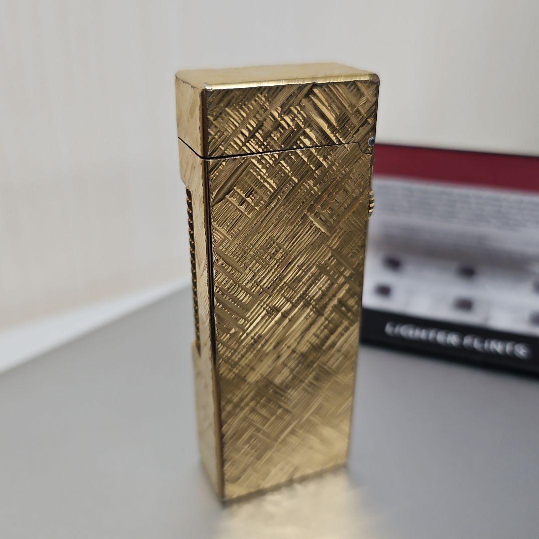 dunhill ダンヒル ガスライター ゴールド ローラー式 ヴィンテージ