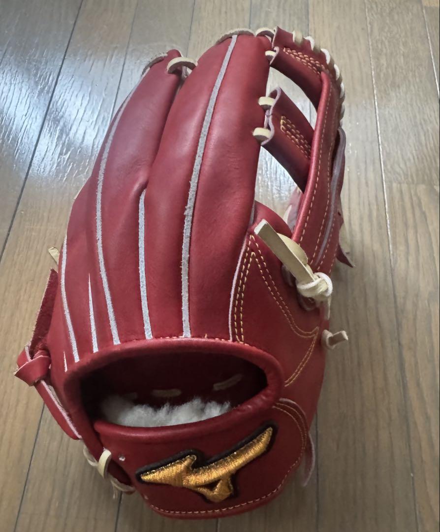 Mizuno Pro classic軟式 グローブ レッド【内野手/未使用】