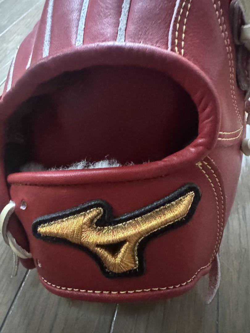 Mizuno Pro classic軟式 グローブ レッド【内野手/未使用】