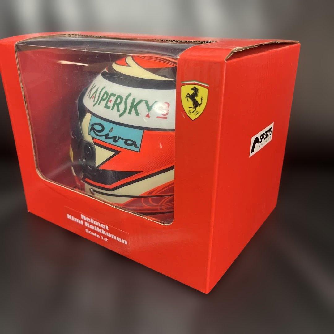 F1ミニヘルメット 1/2 ライコネン　2017