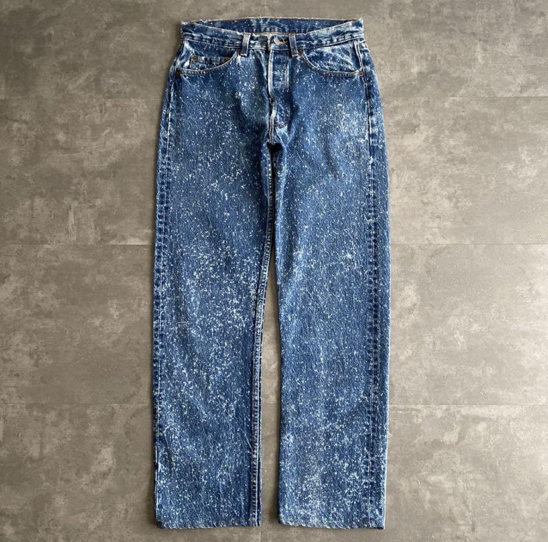 80s Levis 501 ギャラクティックウォッシュ USA製 W30 L29