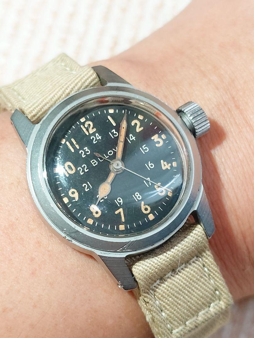 BULOVA ブローバ MIL-W-3818A 軍用 手巻き 腕時計 - メルカリ