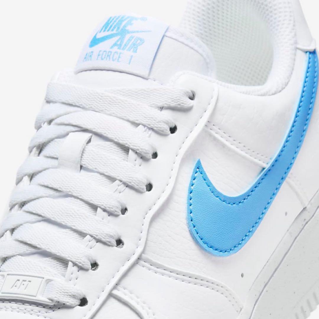 【新品24.5cm】NIKE エアフォース１’07 NN ホワイト/ブルー