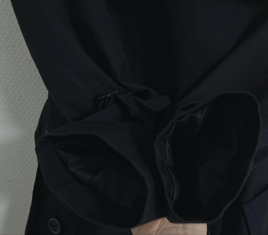 エヌライン プレシャスダブルトレンチコート 7号 ライナー付 撥水加工　Sサイズ