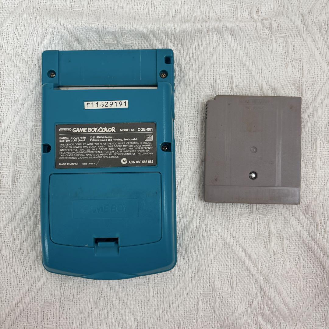 任天堂 - ケロケロ Nintendo GAME BOY 動作確認済 テトリス ゲームボーイカラー 青 テトリス セット 動作確認済み - メルカリ