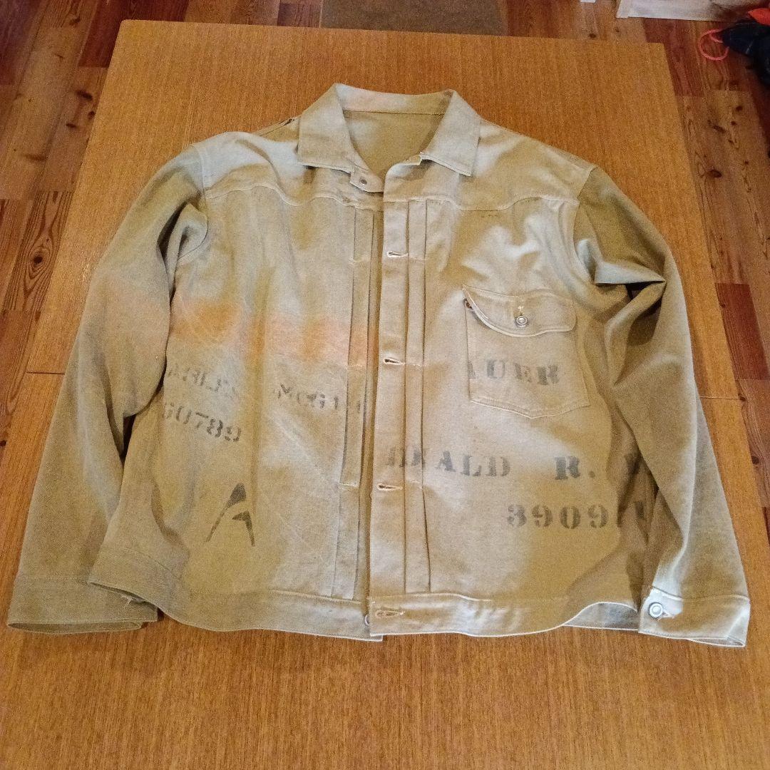 1940sビンテージメールバック生地仕様　1st typeジャケット