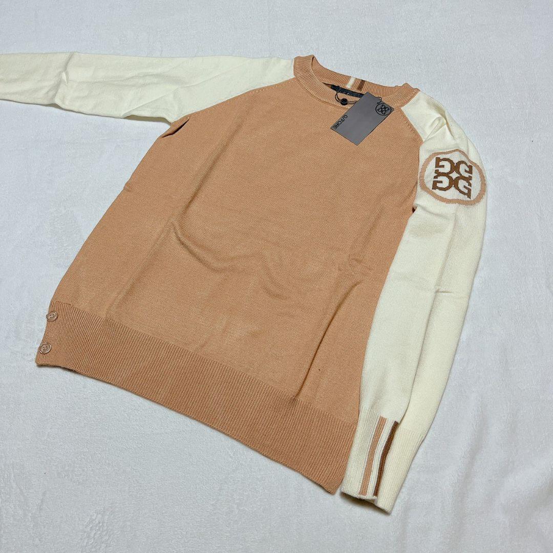 G FORE ジーフォア ゴルフ セーター ベージュ L レディースL・G/FORE