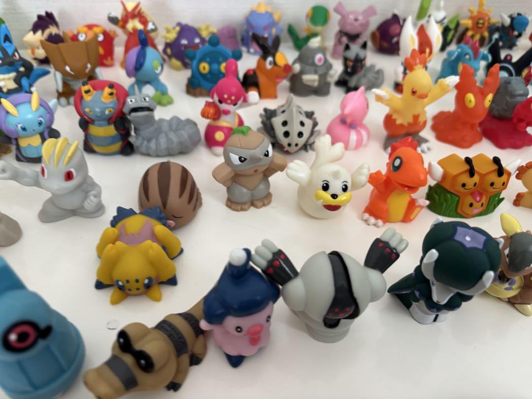 ポケモン フィギュア コレクション ポケモンキッズ ソフビ 指