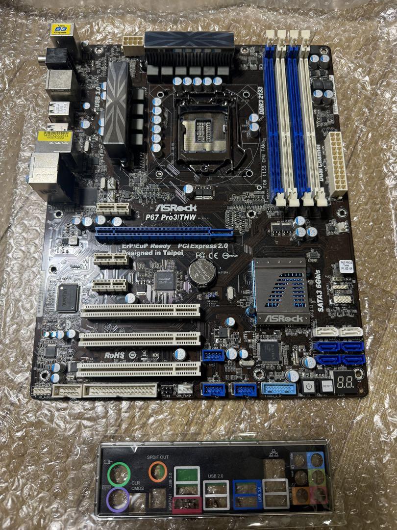 CPU、マザーボード、メモリ、グラフィックボード、ケースファンなどまとめ売り