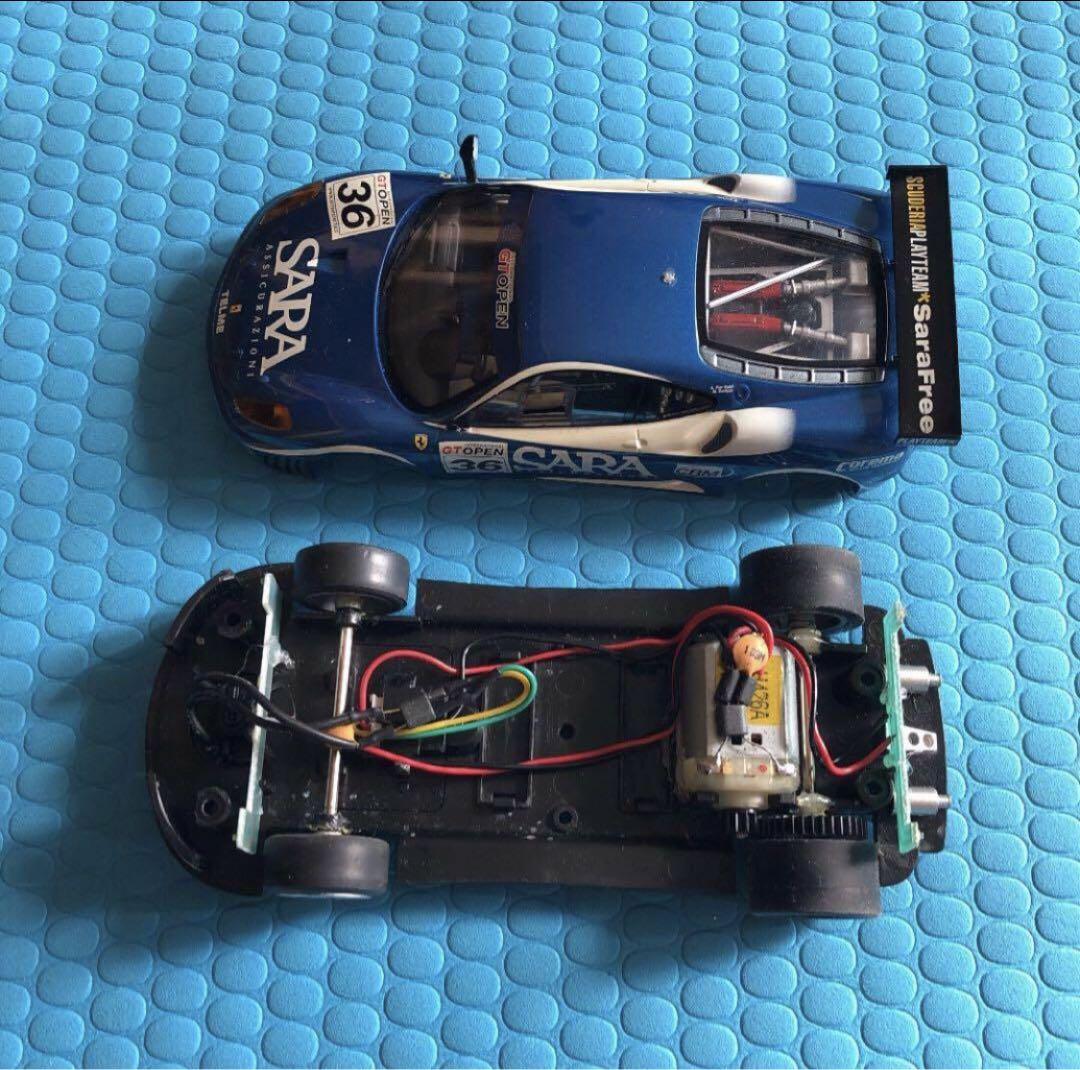 厳選スロットカー　Scalextric Ferrari F430GT :Used