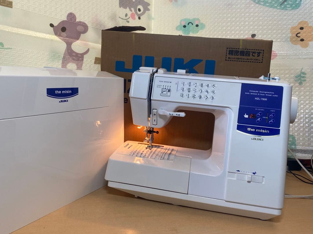 【美品】JUKI 家庭用コンピュータミシン HZL-7800 【美品】JUKI 家庭用コンピュータミシン HZL-7800