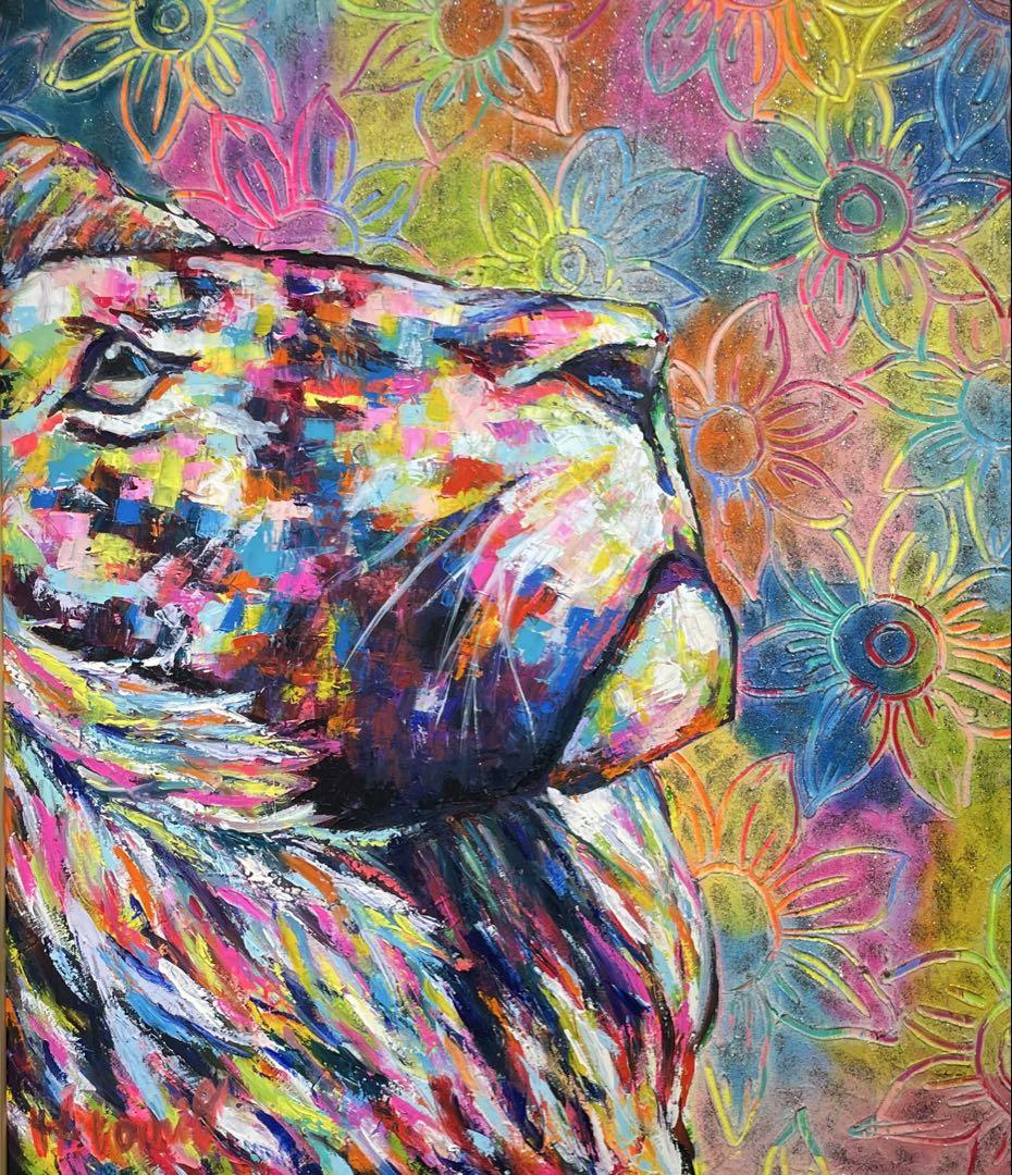 原画【時の輝き】作家作品/P6号/アクリル画/テクスチャーアート/肉筆サイン入り 原画【時の輝き】作家作品/P6号/アクリル画/テクスチャーアー