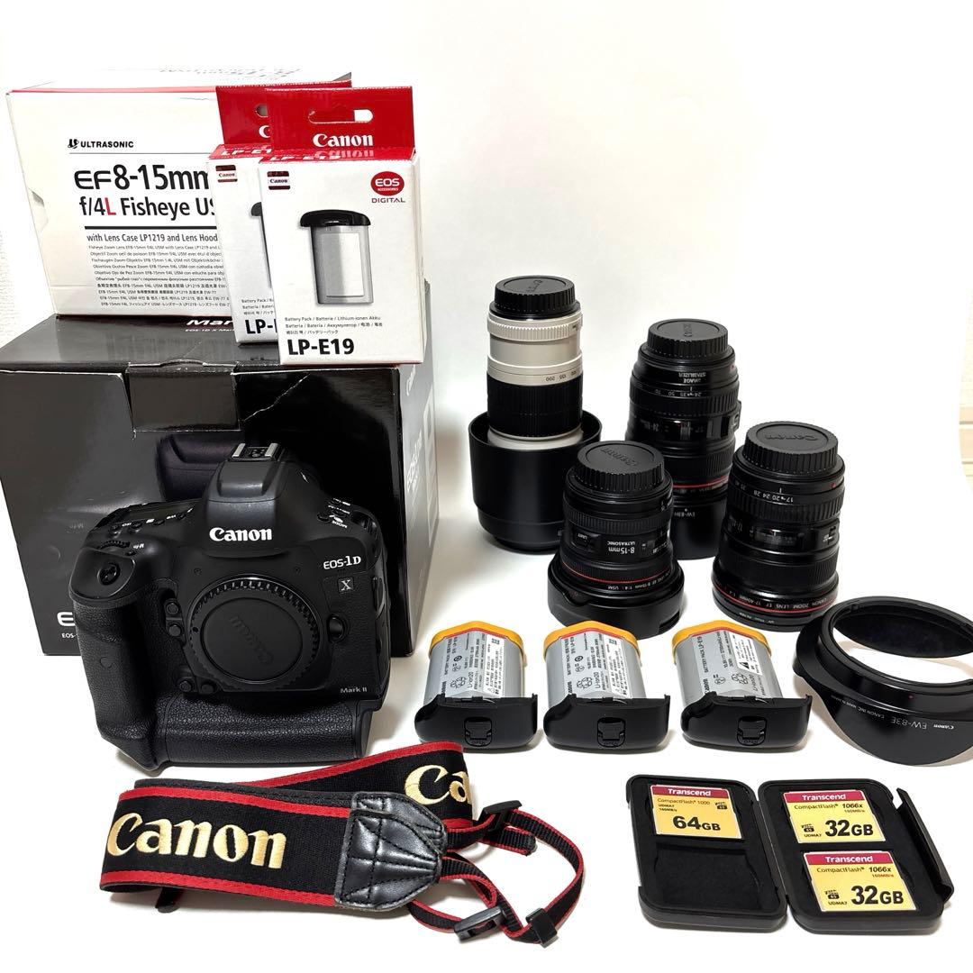 CANON EOS1DX MARK II 2 ＋Lレンズ4本＋その他