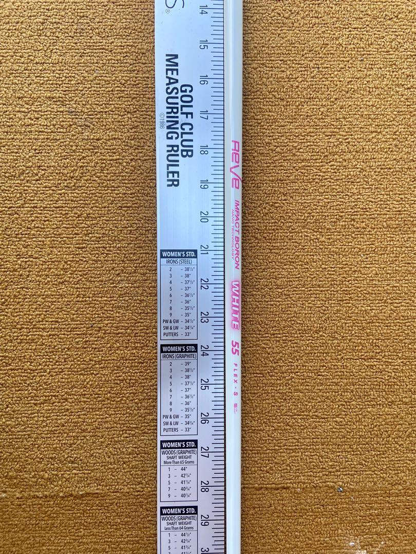 REVE IMPACT BORON WHITE 55S TMスリーブ付 未使用