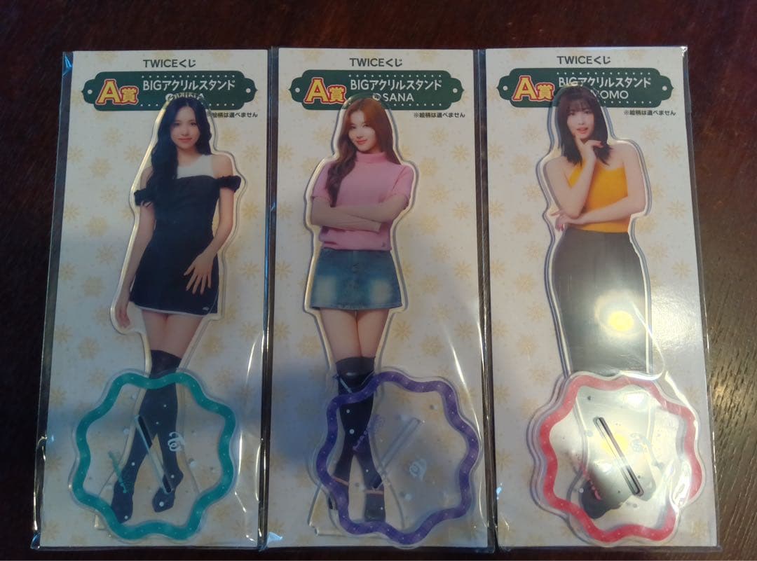 TWICE くじ A賞 MISAMO ミナ サナ モモ アクリルスタンド 新品