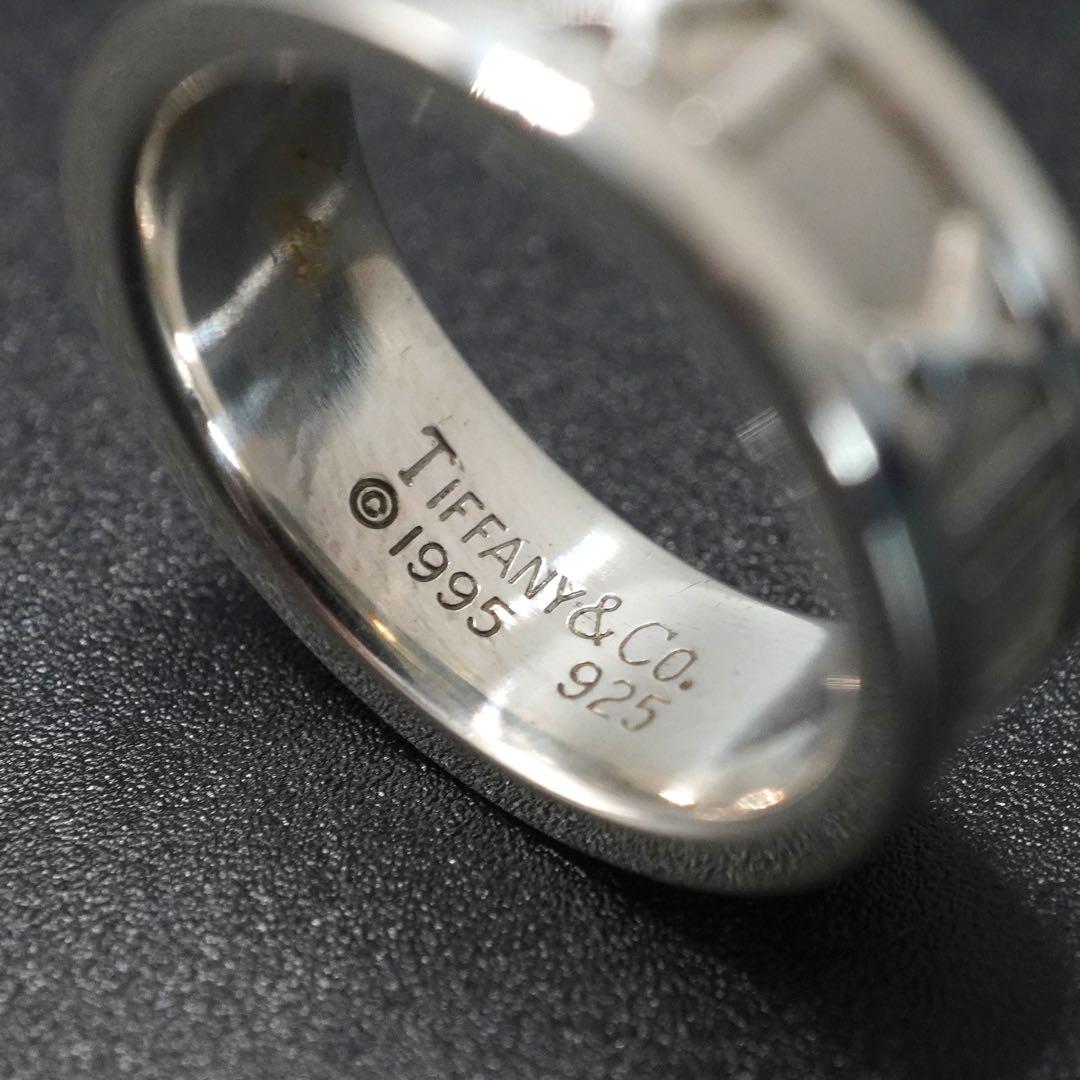 美品3376 Tiffany&co. ティファニー アトラス リング 7号 ティファニー アトラス リング 7号（美品3376 Tiffany&co
