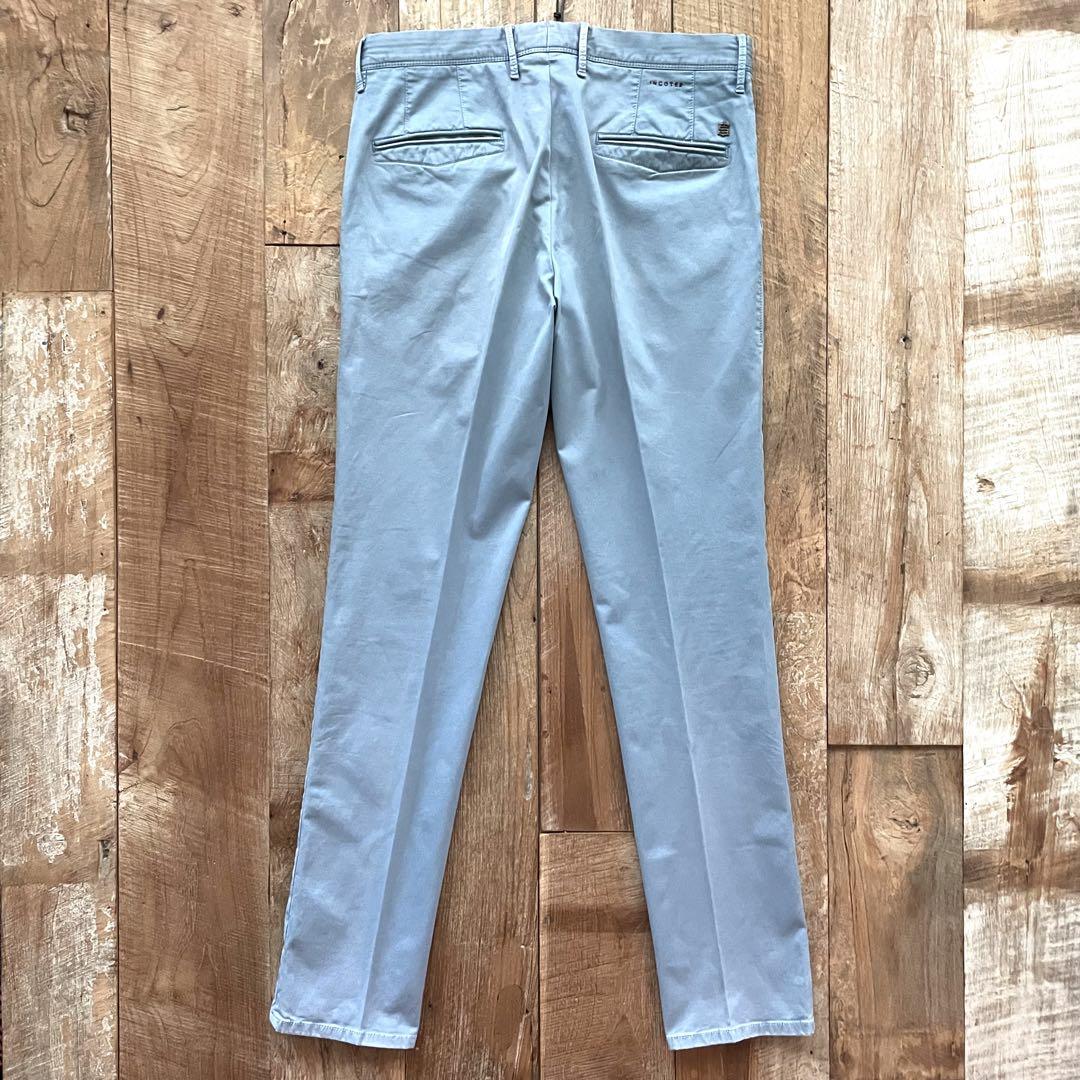 【美品】INCOTEX SLACKS テーパード コットン スラックス パンツ