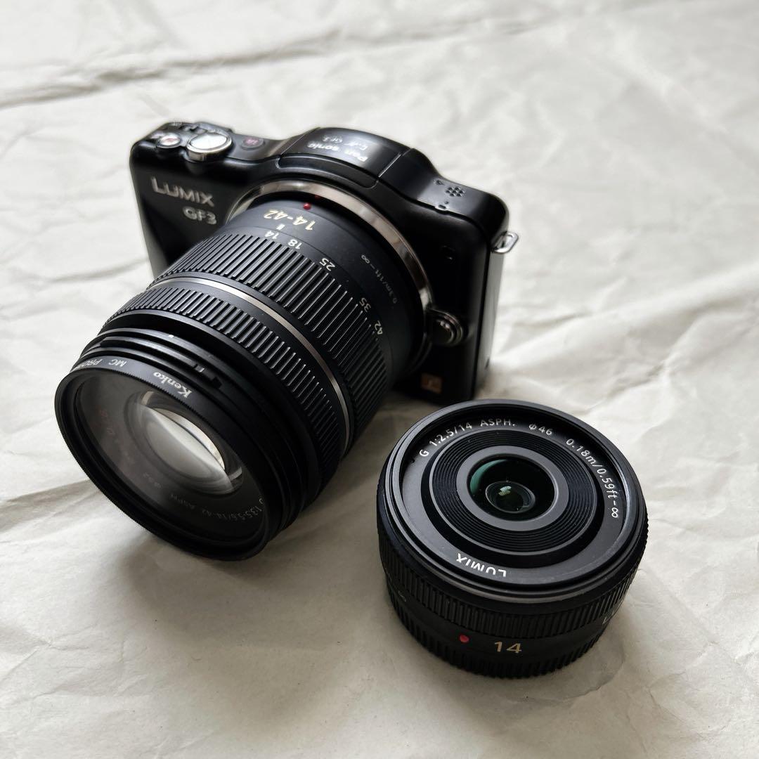 【ジャンク品】Panasonic DMC-GF3 ミラーレス一眼カメラ