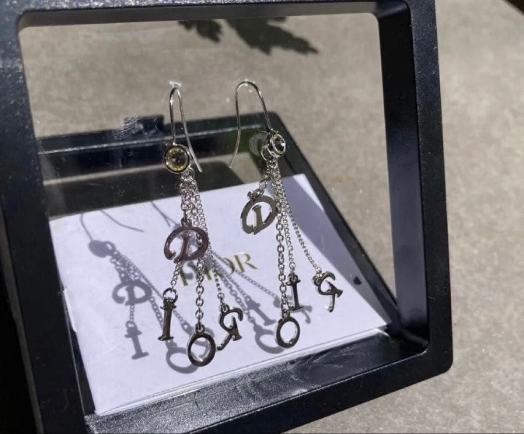 Dior クリスチャンディオールチェーンピアス Dior クリスチャンディオールチェーンピアス