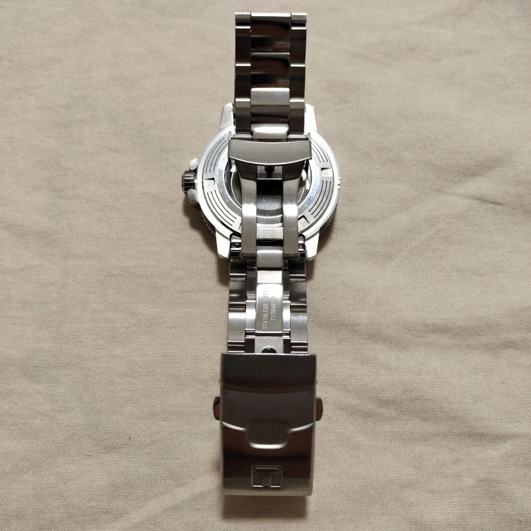 ★保証期間内★ TISSOT ティソ シースター100 自動巻 オート ダイバー 画像10