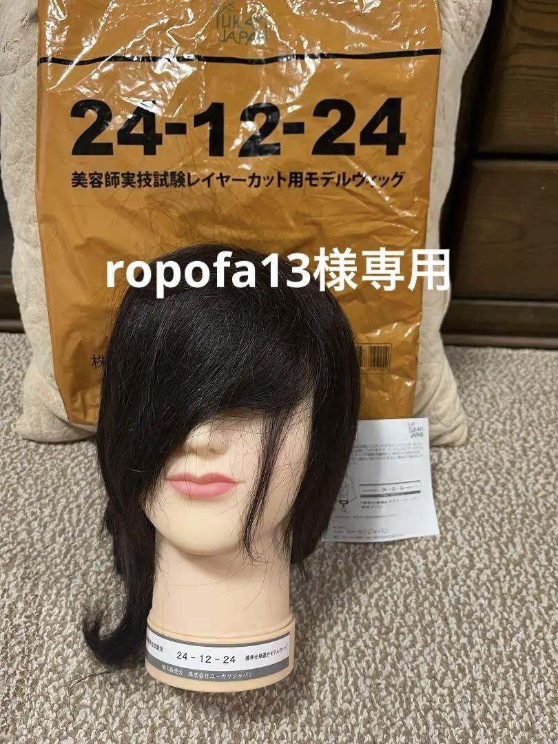 激安正規  美容師国家試験レイヤーカット用モデルウィッグ 5体 ウィッグ・エクステ