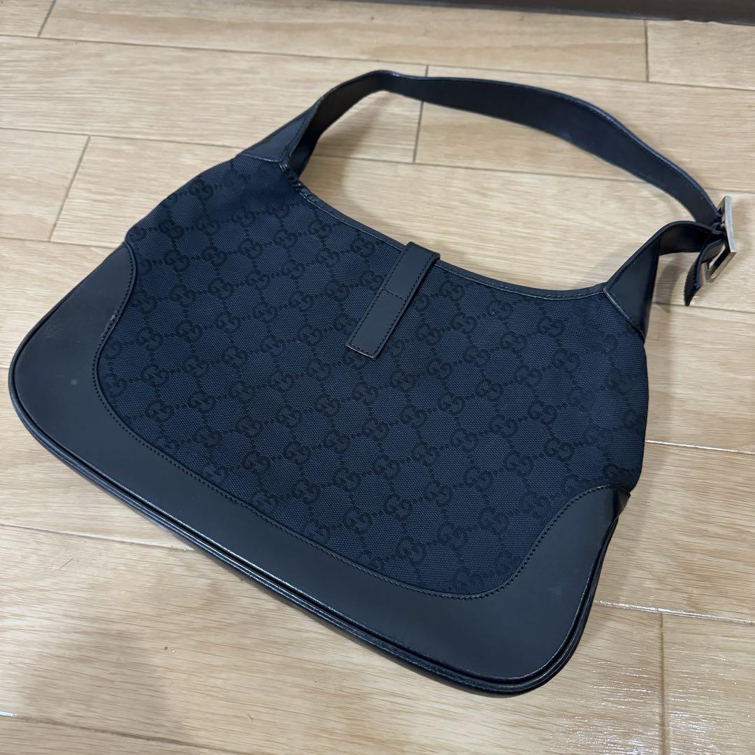 GUCCI ジャッキー　ハンドバッグ　キャンバス