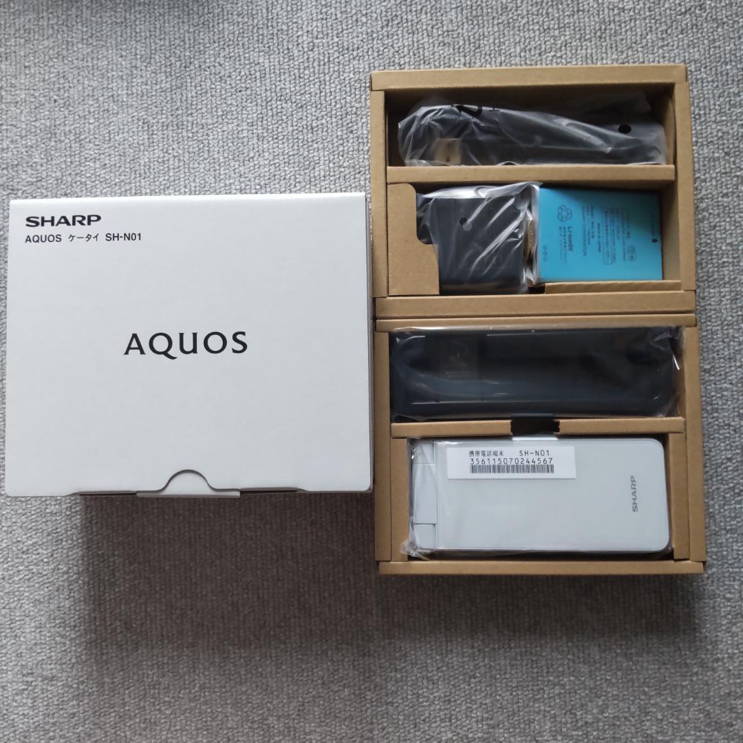 【未使用に近い】ガラホ SHARP AQUOS SH-N01 SIMフリー